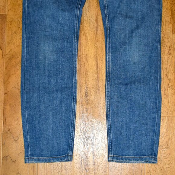 A.P.C Medium Wash 5 Pocket Mid Rise Denim Jeans Sz 26 - Picture 3 of 9